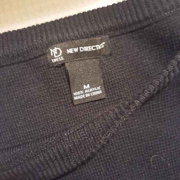 Never worn mod color block New Directions dress - Picture 4 of 4